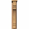 thumbnail image 2 of 5 1/2"W x 14"D x 30"H Pescadero Smooth Corbel w/Backplate, Western Red Cedar, 2 of 9
