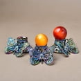 thumbnail image 3 of SHISUYAN Metal Crystals Ball Stand Crystal Ball Sphere Holder Butterfly Sphere Ball Stand Rack, 3 of 7