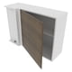 thumbnail image 4 of Alacena de Esquina Madesa 1 Puerta Marron G257529BGL, 4 of 9