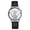 Black white, variant on Triangle Hollow Watch for Women & Men – Ultra-Thin Roman Numeral Dial, Korean Style Faux Leather Strap