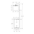 thumbnail image 2 of Monarch Specialties Lighting, 67"h, Floor Lamp, Usb Port Included, Brass Metal, Beige Shade, Contemporary, 2 of 3