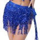 thumbnail image 4 of Bufanda de cadera con lentejuelas brillantes Yinane para mujer, 4 of 7