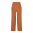 thumbnail image 3 of Corduroy Pants for Women Casual Elastic High Waisted Straight Leg Pants Loose Comfy Fall Trousers with Pockets, 3 of 6