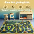thumbnail image 6 of ASPILLOW Kids Play Rug, Non-Slip Traffic Road Car Carpet for Kids, Washable Soft Race Track Rug for Playroom Boys Bedroom Classroom,4x5ft, 6 of 9