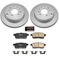 thumbnail image 2 of PowerStop Rear Geomet Coated Brake Rotor and Pad Kit Fits: MAZDA Select Models CRK5876, 2 of 5