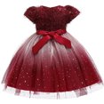 thumbnail image 4 of HAWEE Robe en Dentelle à Fleurs pour Filles, Princesse, Boutique, Mariage, Concours, Fête, Robe de Bal, 4 of 7