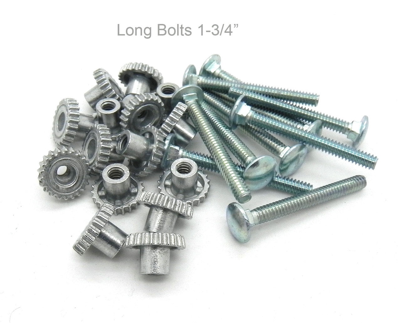 Pet Carrier Replacement Set Plastic Thumb Wing Nuts Steel Bolts/Screws ~  Cat/Dog