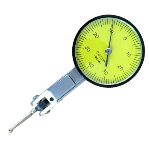 S SERENABLE 0 0.8mm Dial Test Indicator Dial Indicator Gauge 0.0005 Precision w Screw