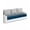 Blue, variant on Teal Green Ombre Couch Cushion Covers Stretch, Washable Sofa Seat Covers Individual Seat Cushion Sofa Slipcovers Contemporary Gradient Abstract Art Couch Cover Furniture Protector M-1PCS