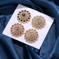 thumbnail image 2 of 4pcs Shiny Aluminum Alloy Scarf Magnets Pin Muslim Islamic Turban Accessories Women Fashion, 2 of 4