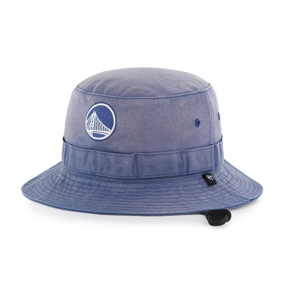 Men's-'47 Royal Golden State Warriors Buxton Garment Washed Bucket Hat