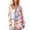 Multicolor, variant on Wancir Women Christmas Pajamas Set Santa Claus Printed Long Sleeve Button Down Silk Pjs Set 2 Piece Cute Satin Sleepwear