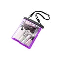 thumbnail image 1 of Waterproof Shoulder Bag Swimming Surfing Beach Water Playing Phone Transparent Toiletry Pouch, 1 of 8