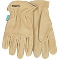 thumbnail image 2 of Kinco HydroFlector Men's Large Water-Resistant Tan Cowhide Driver Glove 398P-L, 2 of 2