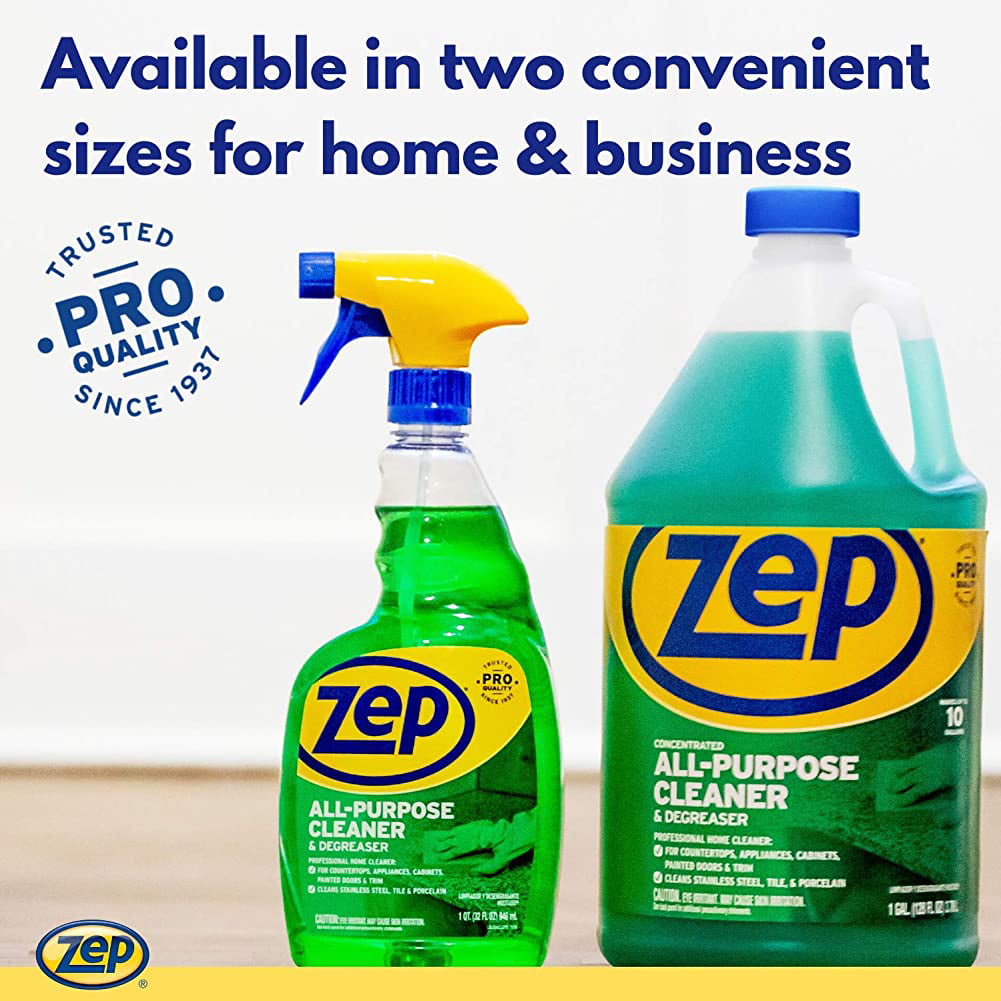 928064-8 Zep Cleaner/Degreaser, 20 gal Cleaner Container Size, Drum Cleaner  Container Type, Mild Fragrance