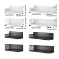 thumbnail image 2 of pitrice Rust-proof Stainless Steel Refrigerator Storage Box With Strong Magnets Orderly And Tidy Sorting White tall Large size, 2 of 5