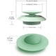 thumbnail image 2 of Cuatro cestas de ganchillo con un diámetro de 10 cm / 15 cm / 20 cm / 25 cm en la parte inferior de la canasta de madera con base redonda de madera, 2 of 5