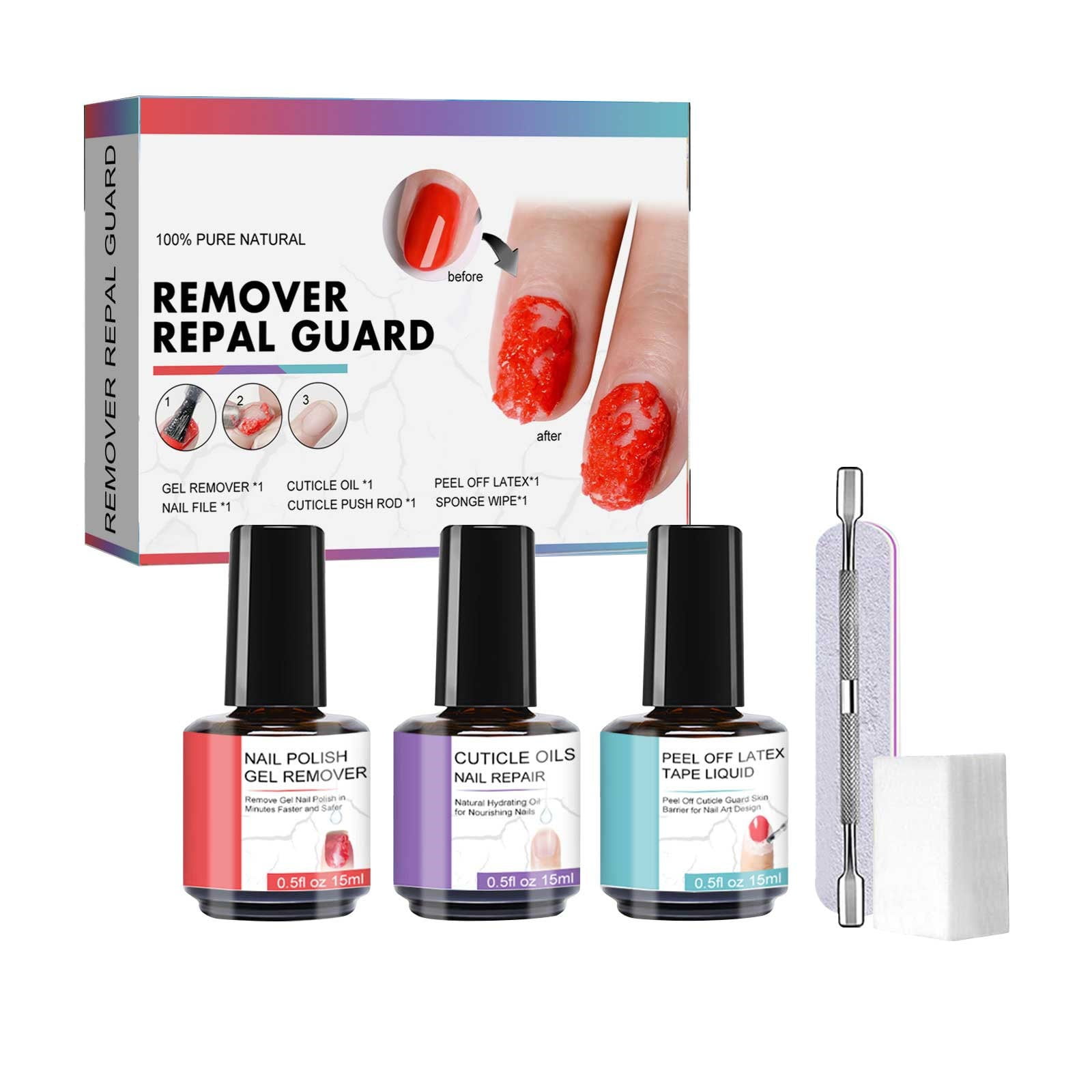 Gel Nail Polish Remover Fast Gel Remover For Nails In 3 To 5 Minutes