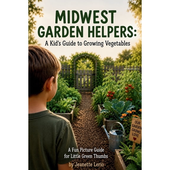 Midwest Garden Helpers: A Fun Picture Guide for Little Green Thumbs, (Paperback)