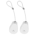 thumbnail image 1 of SHISUYAN 2pcs Retractable Security Cable Lock Adhesive Anti-Theft Wire Retractable Security Cable Lock Case Remote Control Security Lock for TV DVD Phone, 1 of 8