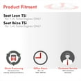 thumbnail image 6 of For VW 1.4T TSi Turbo Blow Off Valve BOV Adapter - Billet Aluminum Spacer Plate Flange Volkswagen Audi VAG Seat Golf GTI MK5 A1 A3, 6 of 6