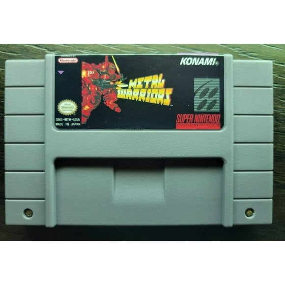Metal Warriors - SNES - Super Nintendo Ent. System 1995 NTSC/PAL Cartridge