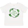 thumbnail image 3 of Inktastic Happy St. Patrick's Day Clovers Boys or Girls Baby T-Shirt, 3 of 5