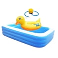 thumbnail image 1 of Piscina inflable de 1,8 M para niños Zulema piscina de aire Libre para familias asiento de natación, 1 of 8