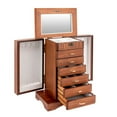 thumbnail image 6 of Large Wooden Jewelry Box Cabinet Storage Beauty 7 Drawers Case Christmas Gifts, 6 of 12