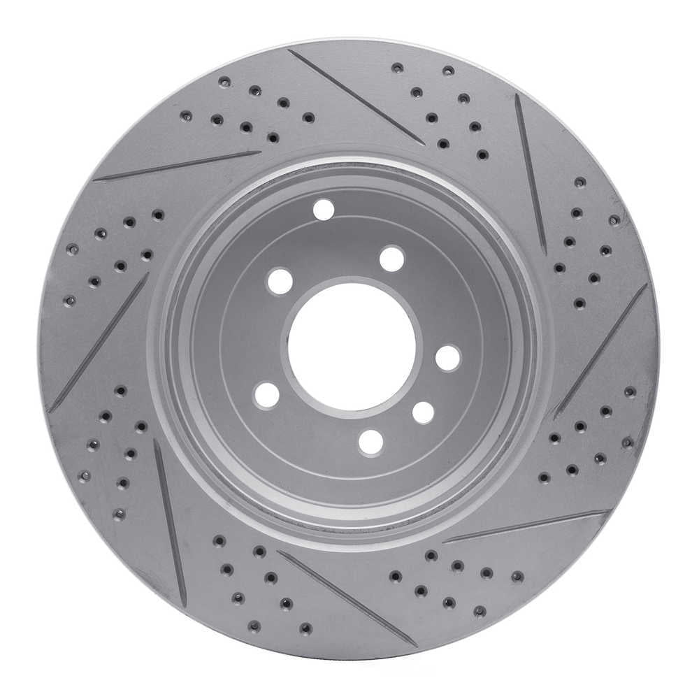 Dynamic Friction Company 830-11020R DFC Geoperformance Rotor - Drilled and Slotted