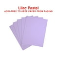 "Staples Pastel Lilac Colored Copy Paper, 8.5"" x 11"", 500 Sheets/Ream, Printer Compatible
