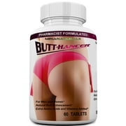BUTT. HANCER The Best Natural Female Butt Enhancer & Enlargement , Get a Firm, Fuller & Sexy Buttocks, Butt. 2600Mg Formula (The Most Complete)