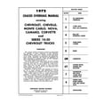 thumbnail image 2 of Detroit Iron OEM 1972 Chevy Chassis Overhaul Manual, 2 of 2