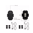 thumbnail image 2 of Mini Luz Led Estrobo Funciones Fija Moto Bici Auto 2 pcs, Negro, 2 of 5