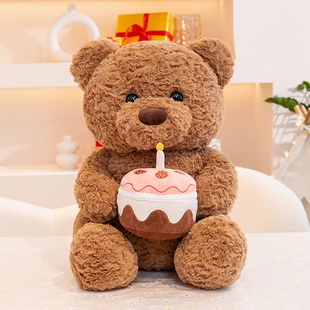 Juguetes de piscina, juguetes para bebés, juguetes para niños pequeños, oso rosa para abrazar en el Día de San Valentín, juguete de peluche para cumpleaños.