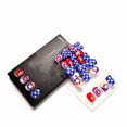 thumbnail image 3 of 4th Of July Independence Day French Tip Press-On Nails, Almond,Red White Blue, Short, 24 Count,A, 3 of 10