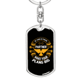 thumbnail image 5 of Make Your Plans Stainless Steel or 18k Gold Premium Swivel Dog Tag Keychain, 5 of 10