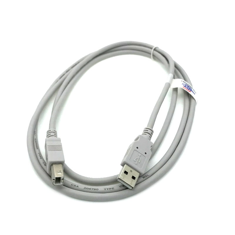 OMNIHIL White 8 Feet Long High Speed USB 2.0 Cable Compatible with HP DESKJET F4280