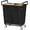 Black, variant on 3 Section Heavy Duty Laundry Sorter Cart with Wheels, 360L, Black | Rolling Laundry Hamper Sorter Cart, Extra Large Laundry Clothes Hamper, Laundry Basket Organizer for Bathroom, Bedroom, Hotel