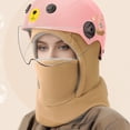 thumbnail image 5 of Winter Headwear Polyester Warm Hat Mask Scarf Combo for Biking Skiing And Outdoor Sports Warm Ushanka, 5 of 8