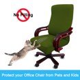 thumbnail image 2 of PiccoCasa Stretch Jacquard Office Chair Cover Armchair Protector, Large, Green, 2 of 6