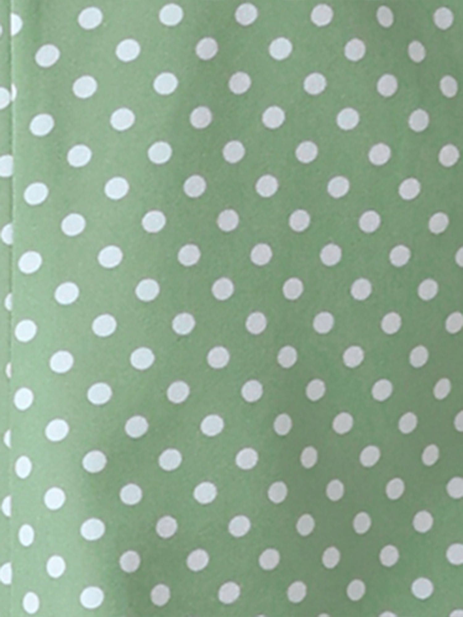 DARING DIVA Women's Peter Pan Collar Polka Dots Short Sleeve Tops XS Dusty Green