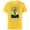 Yellow, variant on Marvel Tarot Arcana Loki as the Devil Card - Short Sleeve Cotton T-Shirt for Adults - Customized-Natural