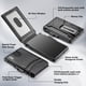 thumbnail image 2 of Billetera umoven para hombre, delgada, de piel, con bloqueo RFID, 2 of 8