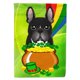 thumbnail image 1 of Caroline's Treasures BB1971GF Bandera de jardín del día de San Patricio Bulldog francés, pequeña, multicolor Caroline's Treasures BB1971GF, 1 of 1