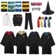 thumbnail image 2 of Bata mágica de Halloween para niños y adultos, bufanda de Ravenclaw Slytherin, sombrero de varita mágica, disfraz de Harry potter para Cosplay, 2 of 4