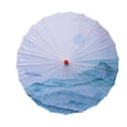 thumbnail image 1 of Sombrilla de papel engrasado chino de 32,28 pulgadas para bodas, fiestas y cosplay. J, 1 of 8