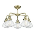 thumbnail image 5 of Innovations Lighting - Olean - 5 Light Stem Hung Chandelier In Art Deco, 5 of 5