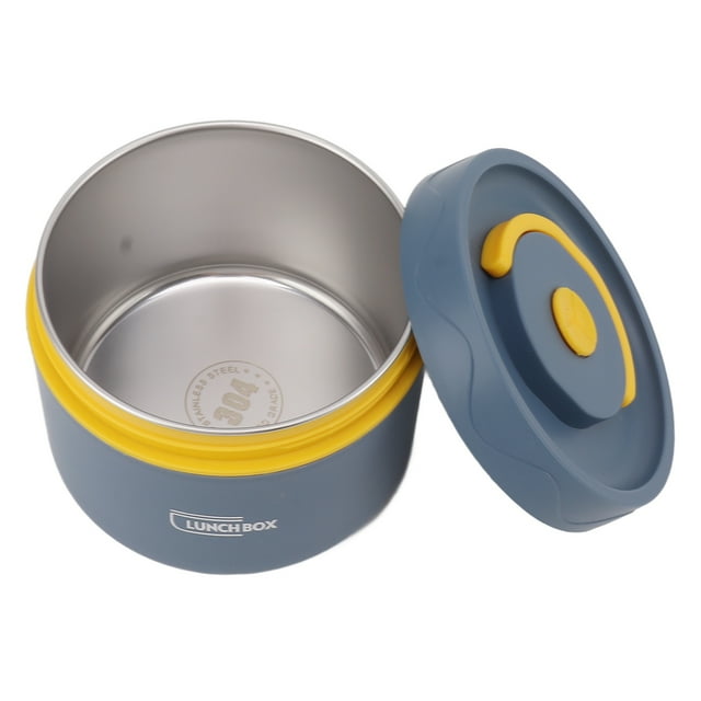 Fiambrera Bento con Aislamiento de Acero Inoxidable de 550 Ml Apilable Contenedor de Almuerzo de Acero Inoxidable con Aislamiento Térmico de 550 Ml con ANGGREK Otros