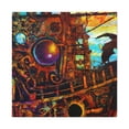 thumbnail image 1 of Sea Battle in Steampunk - Canvas, 1 of 10